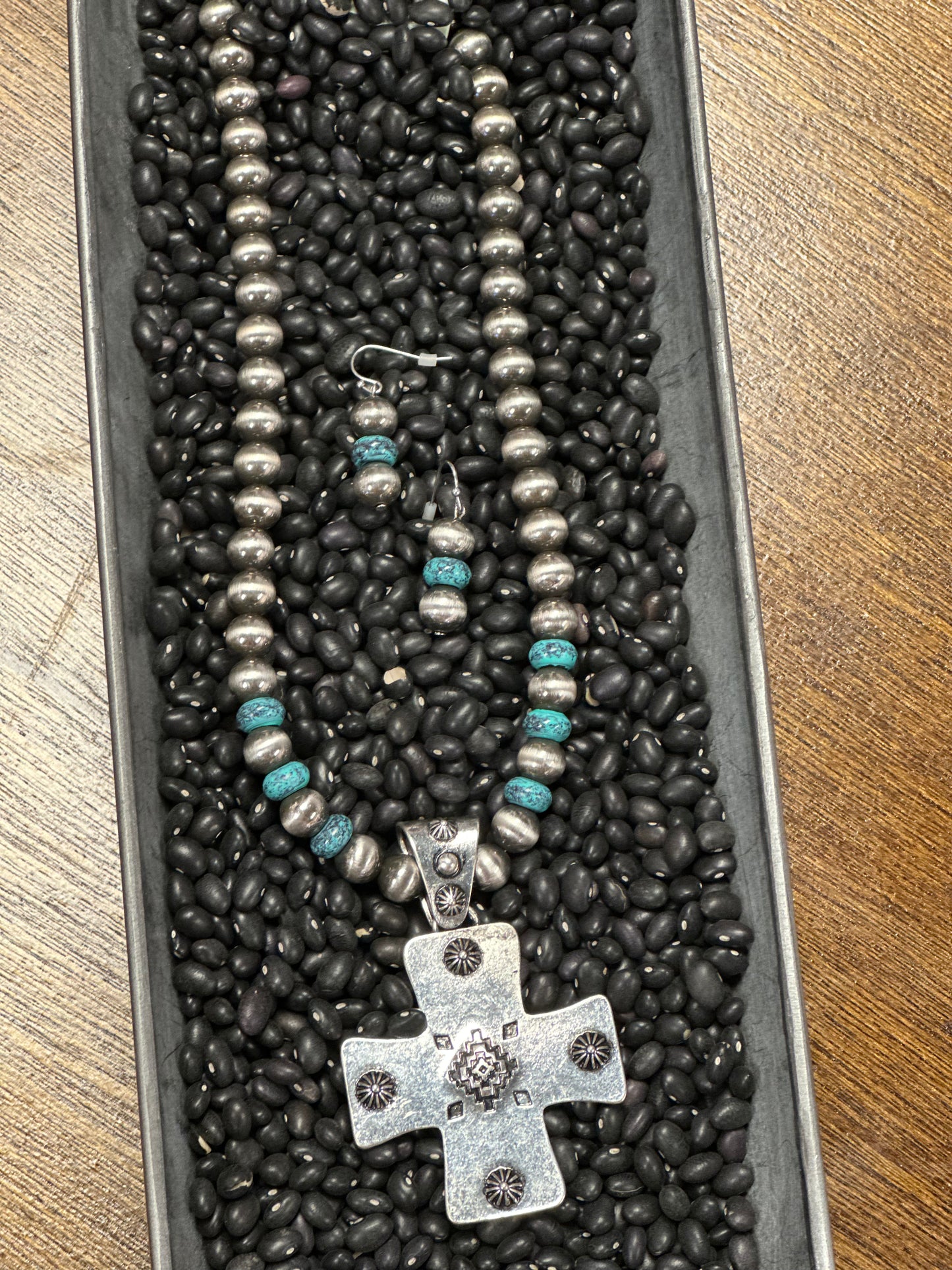 Louella Cross Necklace Set