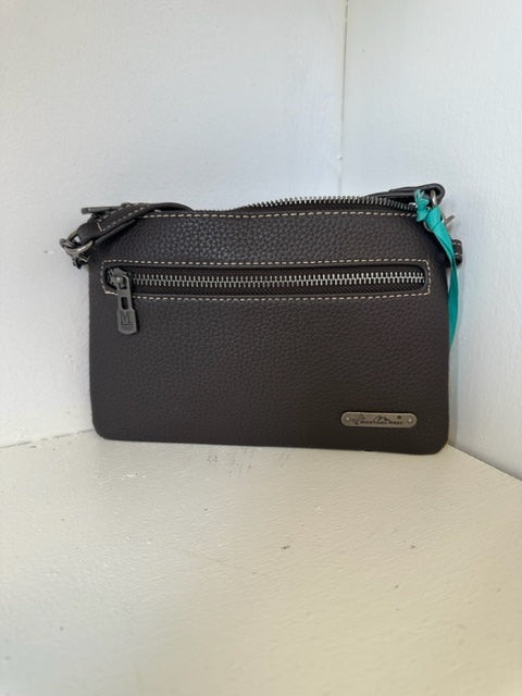 Montana West Gold/Tan Cowprint Crossbody