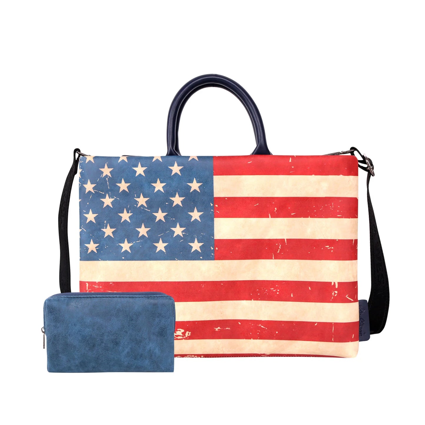 Montana West Waterproof Texas Flag Print Laptop Sleeve