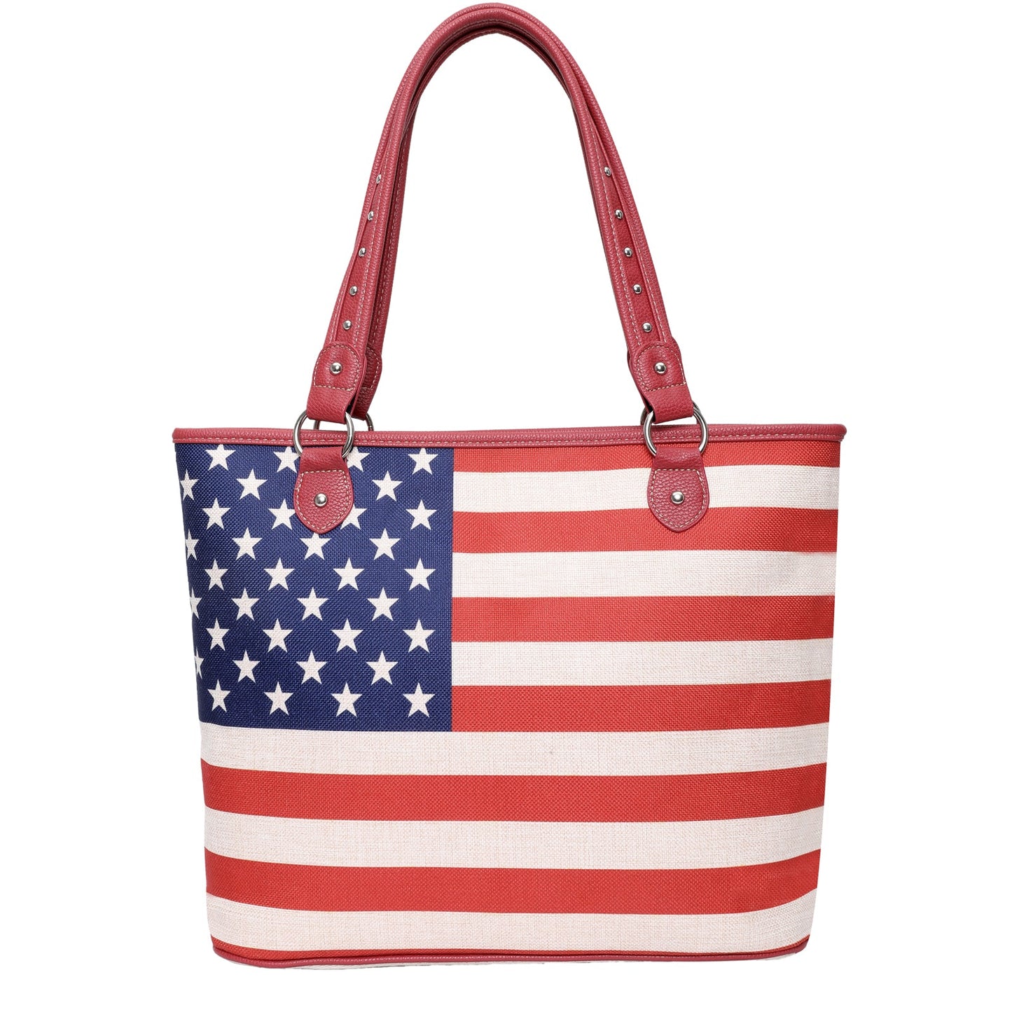 Montana West American Pride Concealed Handgun Collection Canvas Tote Red