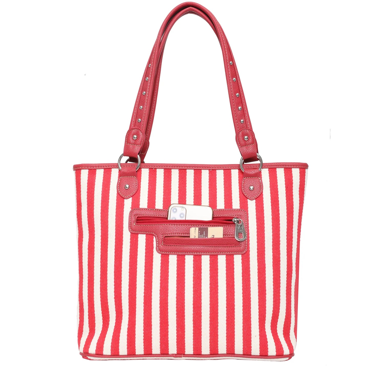 Montana West American Pride Concealed Handgun Collection Canvas Tote Red