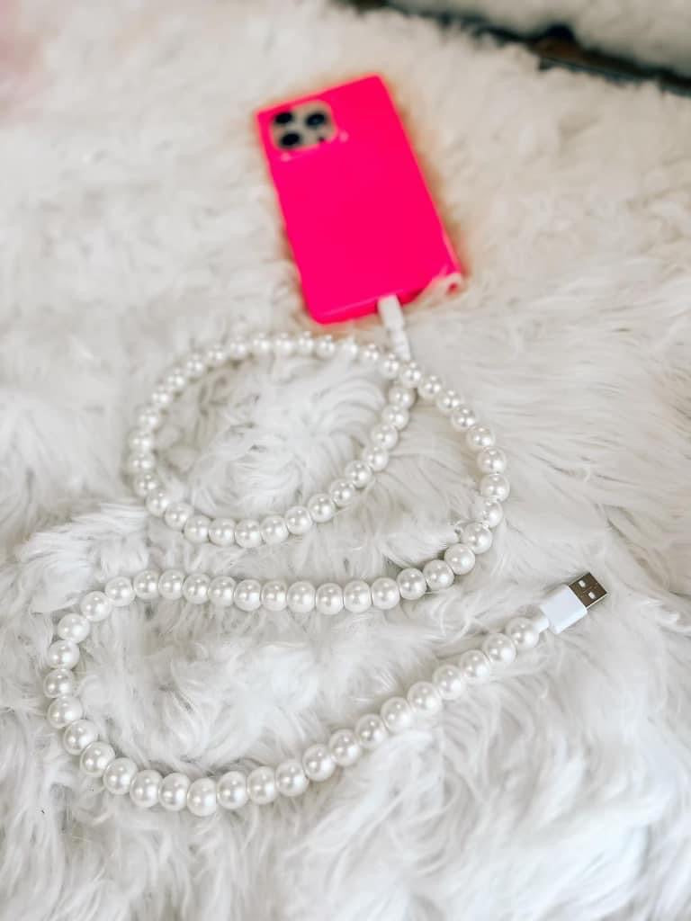 Beaded Phone Charger