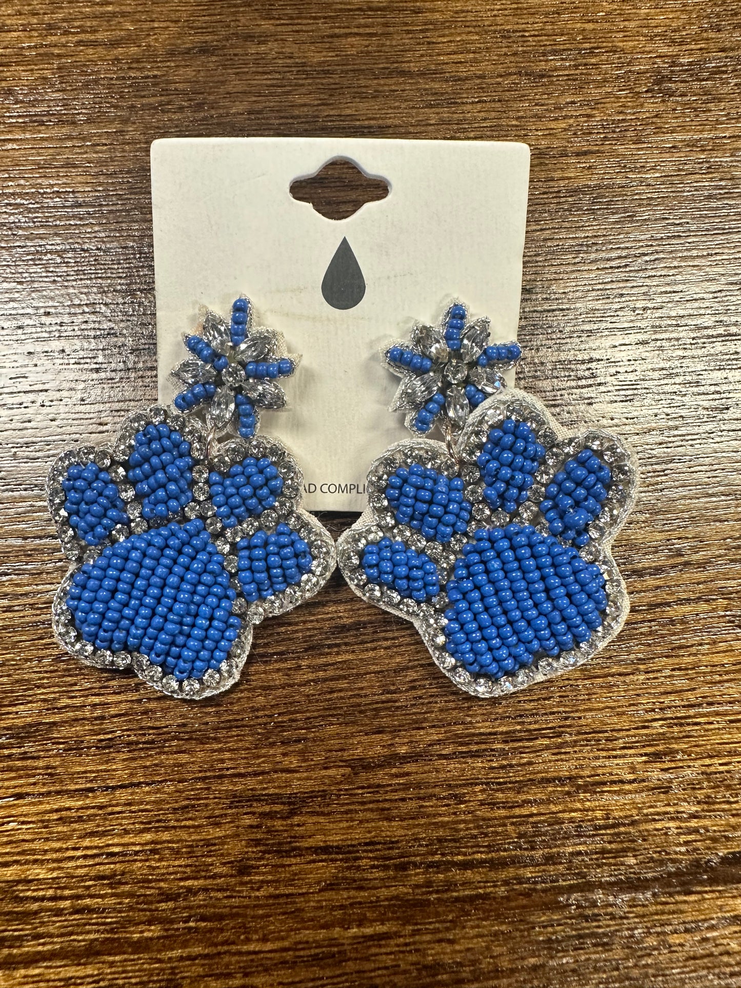 Pawprint Earrings