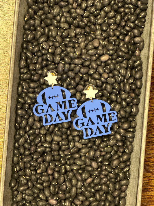 Game Day Football Earrings