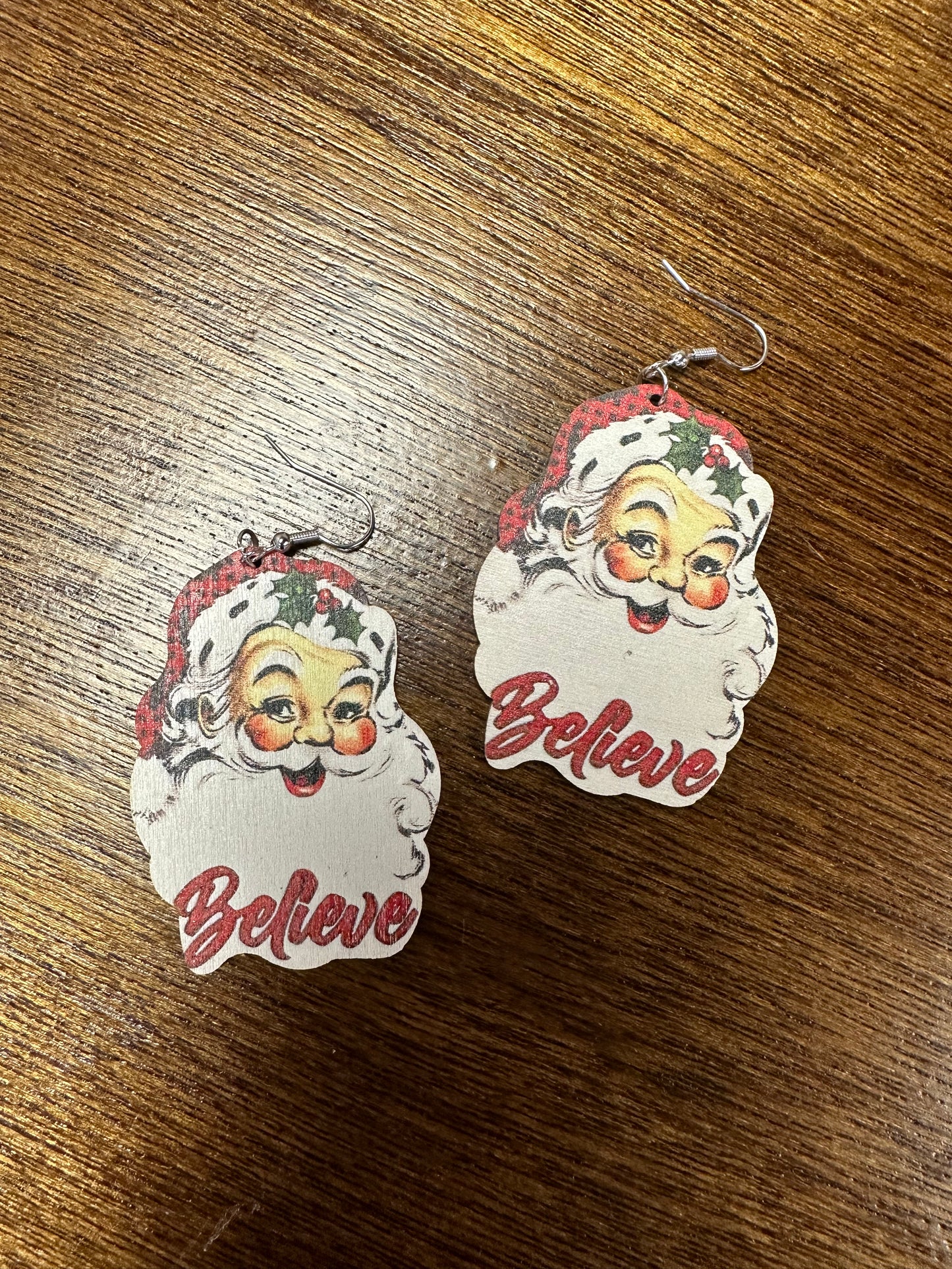 Santa Believe Earrings
