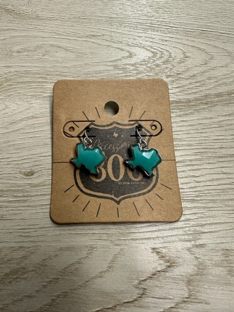 Turquoise Texas Earrings